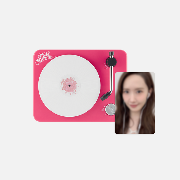 [Not available for shipping via EMS/K-Packet/Small-Packet] Girls' Generation - [18TH ANNIVERSARY MD] TURNTABLE BLUETOOTH SPEAKER SET