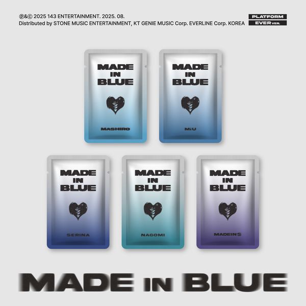 MADEIN S - [MADE in BLUE] (Random Ver.)
