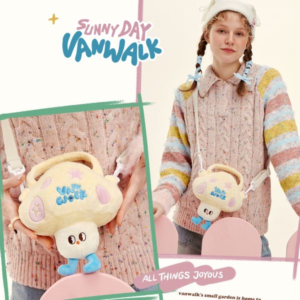 [VANWALK] Mushroom Small Original Backpack (2color)