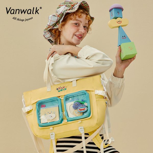 [VANWALK] Figure Bag_Yellow