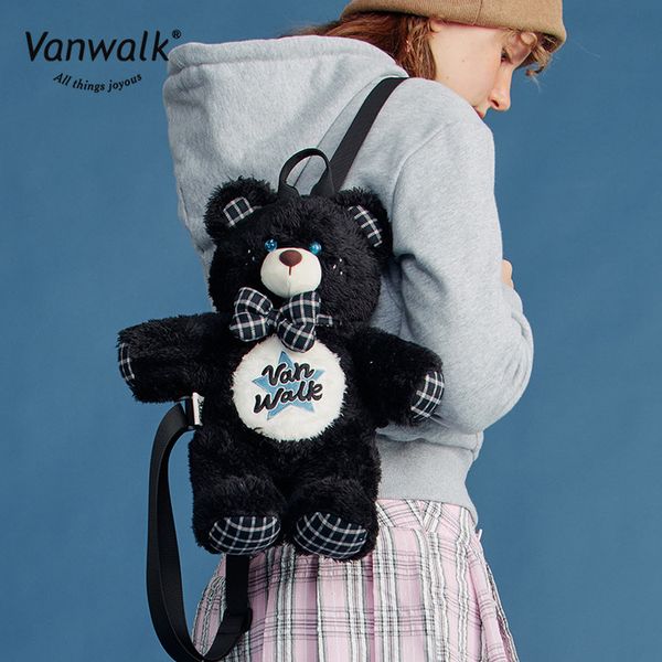【VANWALK】bear backpack ktown4u.com : [VANWALK] Bear Backpack (3color)