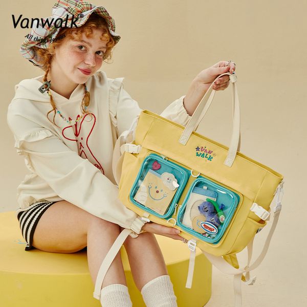 [VANWALK] Figure Bag_Yellow