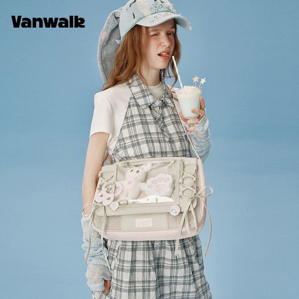 [VANWALK] See‑Through Crossbody (3color)