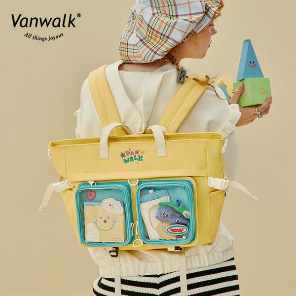 [VANWALK] Figure Bag_Yellow