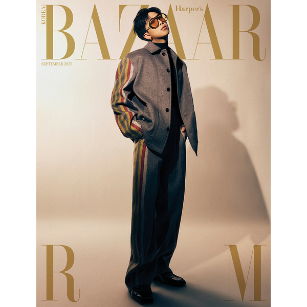 [杂志] [25-08-25] HARPER'S BAZAAR 2025.09 C Type (封面 : BTS : RM / 内页 : BTS : RM 18p)