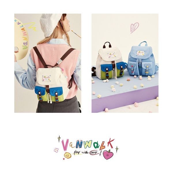 【VANWALK】Lovely Candy Backpack ktown4u.com : [VANWALK] Lovely Candy Backpack (3color)
