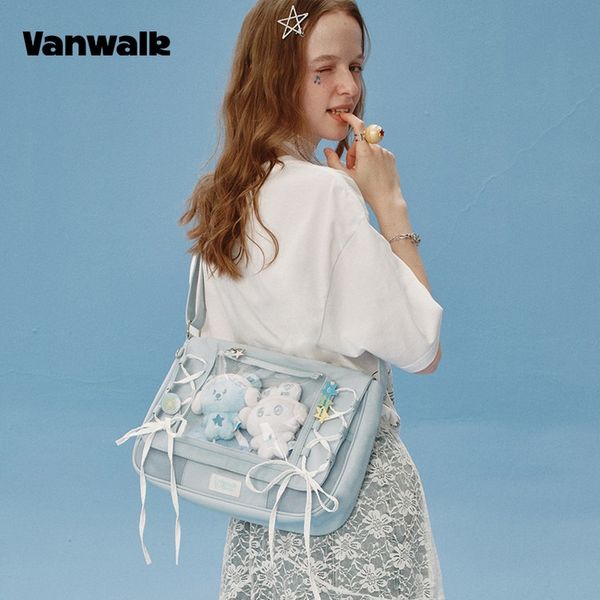 [VANWALK] See‑Through Crossbody (3color)
