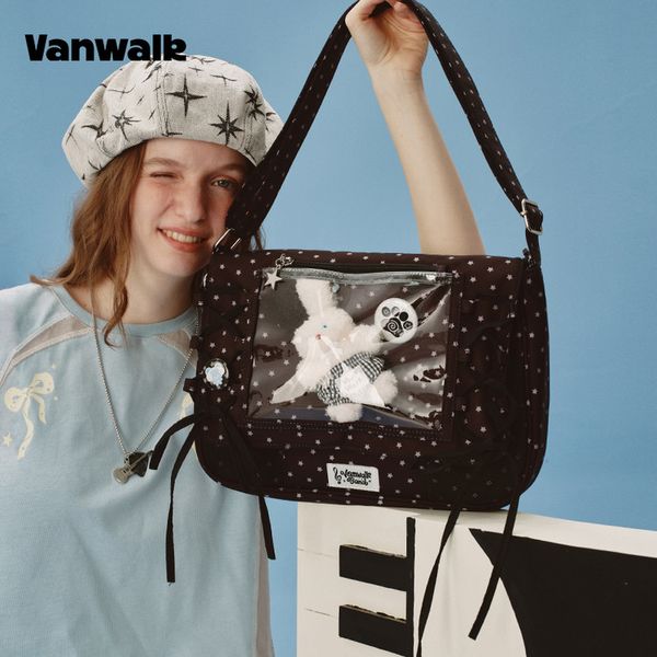 [VANWALK] See‑Through Crossbody (3color)