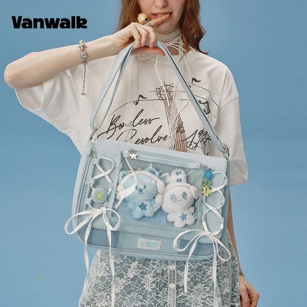 [VANWALK] See‑Through Crossbody (3color)