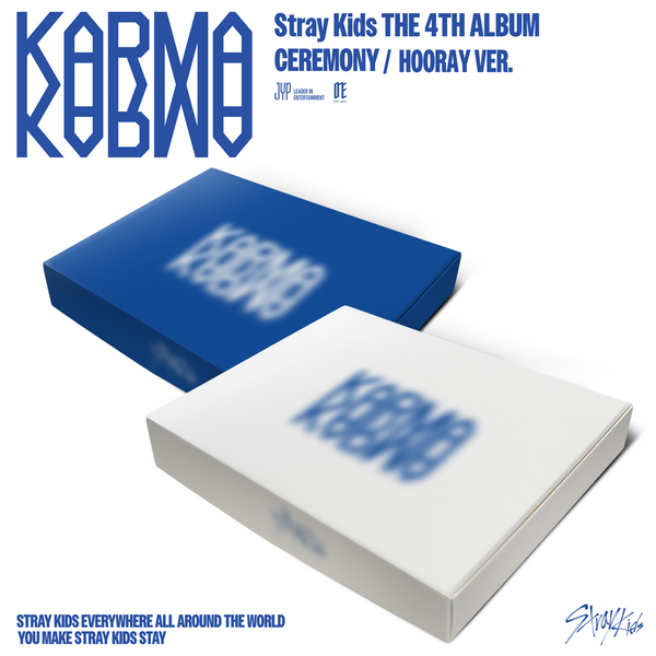 [FANS SHOP Gift] Stray Kids - 正規アルバム4集 [KARMA] (Random Ver.) **Entry Ticket Not Included**