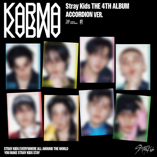 [8CD 세트상품] 스트레이 키즈 (Stray Kids) - 정규앨범 4집 [KARMA] (ACCORDION Ver.)