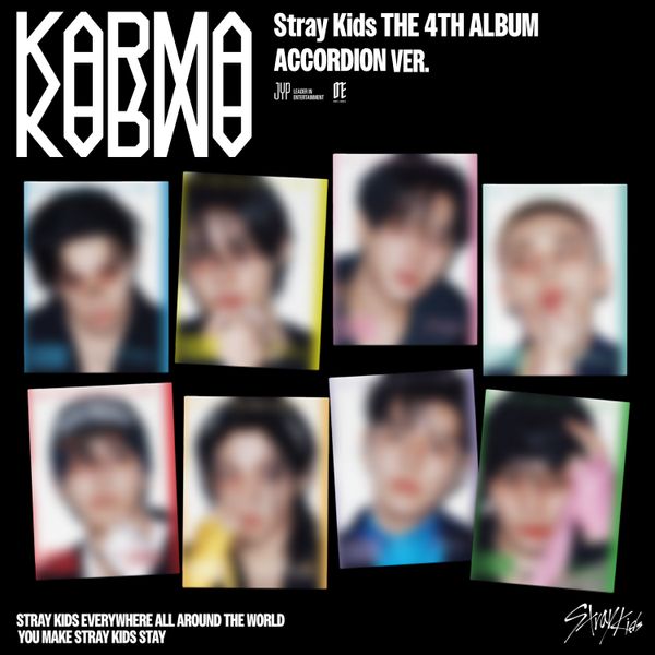 스트레이 키즈 (Stray Kids) - 정규앨범 4집 [KARMA] (ACCORDION Ver.) (Random Ver.)