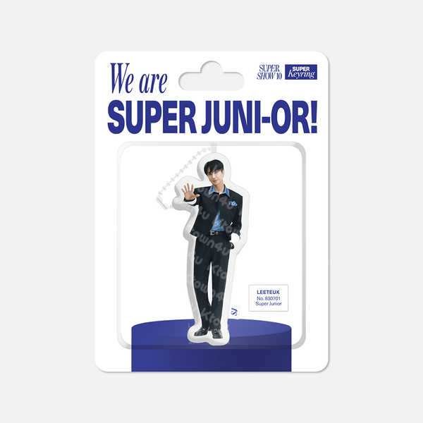 SUPER JUNIOR - [2025 CONCERT [SUPER SHOW 10] MD] KEY RING (SJ Ver.)