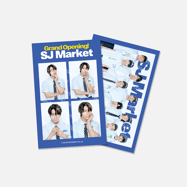 SUPER JUNIOR - [GRAND OPENING! SJ MARKET] 4CUT PHOTO SET