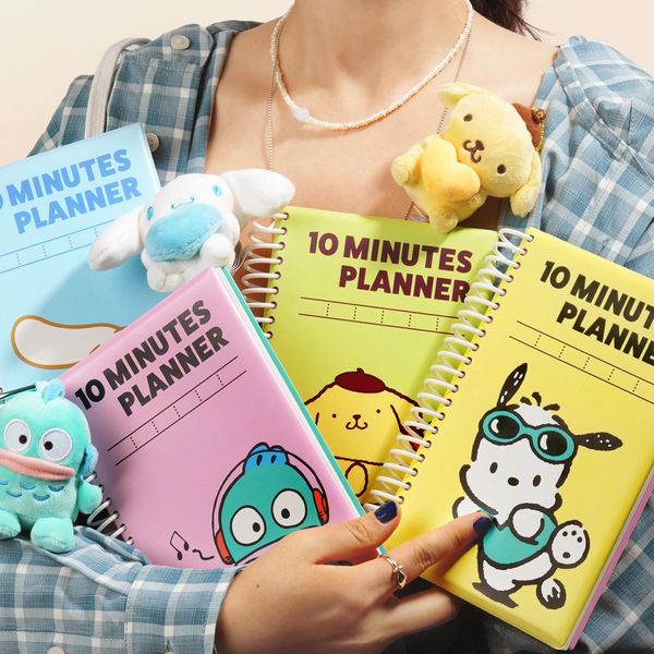 [Sanrio] [motemote] 10-Minute Planner - 100Days(4type)
