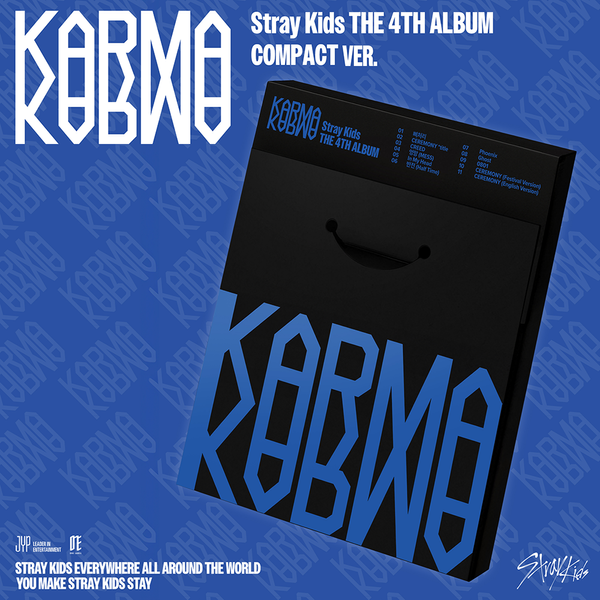 Stray Kids - 正規アルバム4集 [KARMA] (COMPACT Ver.)