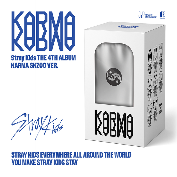 Stray Kids - 正規アルバム4集 [KARMA] (SKZOO Ver.) (Random Ver.)