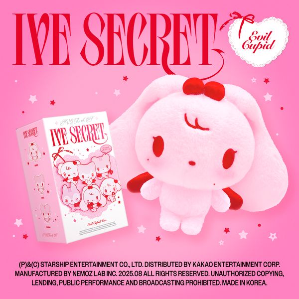 IVE - 4th Mini Album [IVE SECRET] (EVIL CUPID Ver.) (PLATFORM Ver.) (Limited Edition) (Random Ver.)