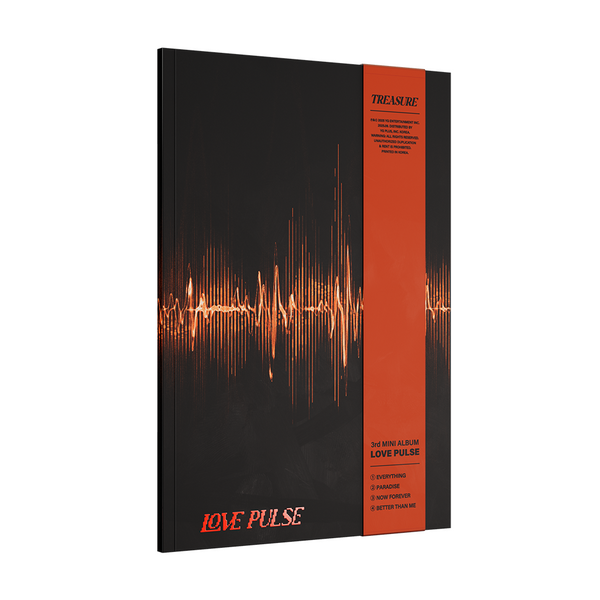 [Ktown4u Special Gift] TREASURE - 3RD MINI ALBUM [LOVE PULSE] ROCKCHIC VER.