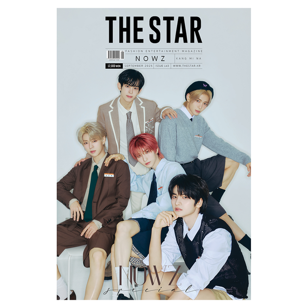 [雑誌] [25-08-26] THE STAR 2025.09 (表紙 : NOWZ / 内容 : NOWZ 32p)