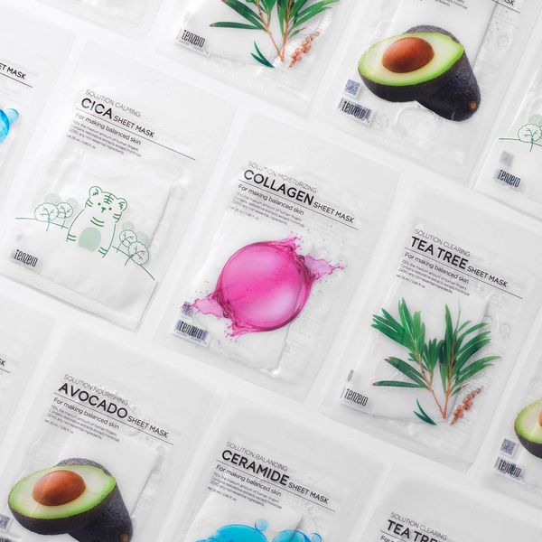 [TENZERO] SOLUTION SHEET MASK 3type