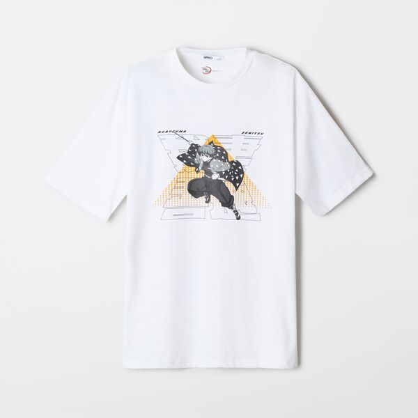 [SPAO] [鬼灭之刃] 短袖T恤 (炭灰色)