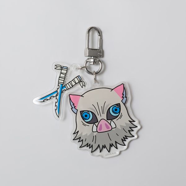 [SPAO] [Demon Slayer] Keyring (GRAY)