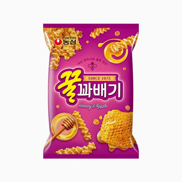 [NONGSHIM] Honey Twist Snack 90g*1EA