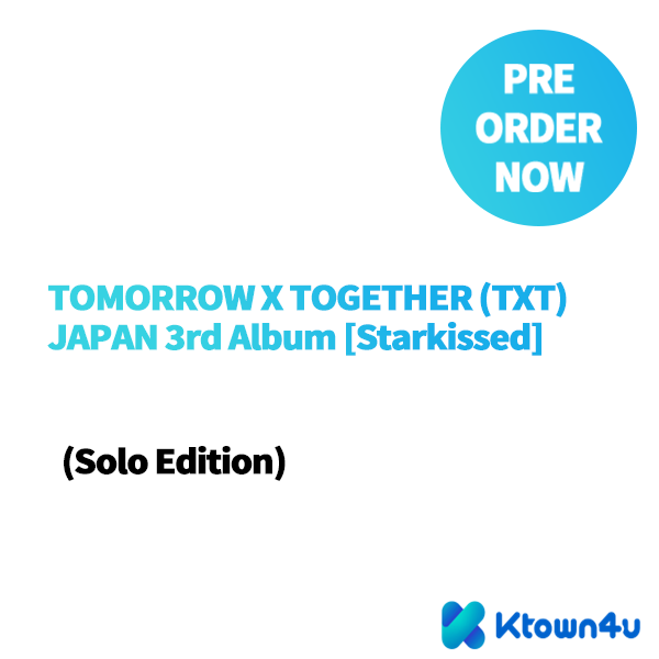 TOMORROW X TOGETHER (TXT) - JAPAN 3rd Album [Starkissed] (Solo Edition) (HUENINGKAI Ver.)