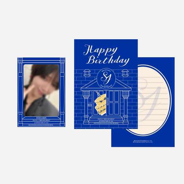 YESUNG (SUPER JUNIOR) - [SM ARTIST BIRTHDAY] PARTY CARD