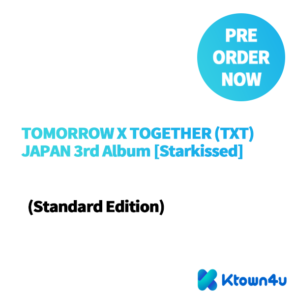 TOMORROW X TOGETHER (TXT) - JAPAN 3rd Album [Starkissed] (Standard Edition)