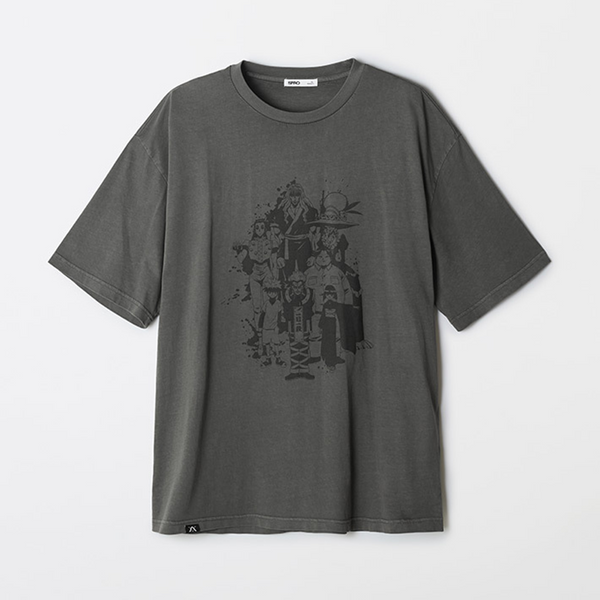 [SPAO] [Hunter X Hunter] 半袖Tシャツ（チャコール）