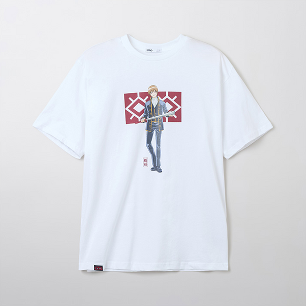 [SPAO] [銀魂] 半袖Tシャツ（レッド）