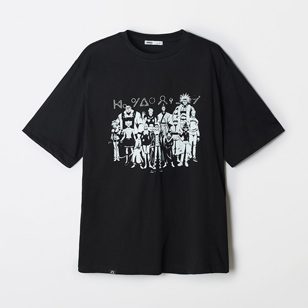 [SPAO] [Hunter X Hunter] 半袖Tシャツ（ブラック）