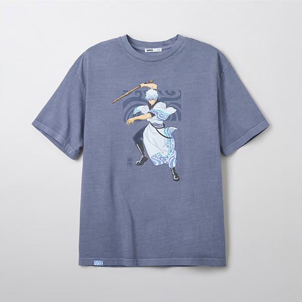 [全款] [SPAO] [银魂] 短袖T恤（蓝色）