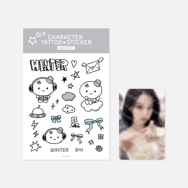 aespa - [SYNK : aeXIS LINE MD] TATTOO STICKER SET