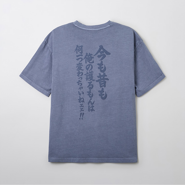 [SPAO] [銀魂] 半袖Tシャツ（ブルー）