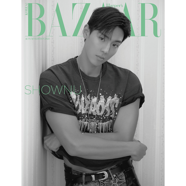 [Magazine] [25-09-10] HARPER'S BAZAAR 2025 Autumn Edition E Type (Cover : MONSTA X : SHOWNU / Content : MONSTA X 33p)