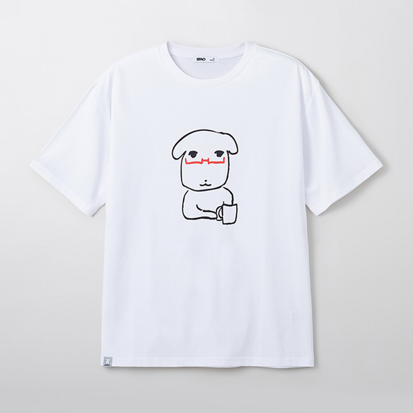 [SPAO] [Ganadi] Short-Sleeve T-Shirt (Red)