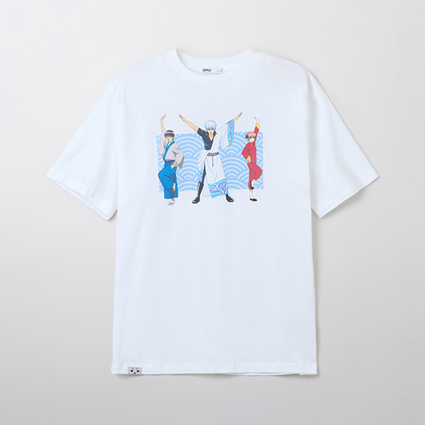 [SPAO] [銀魂] 半袖Tシャツ（ホワイト）