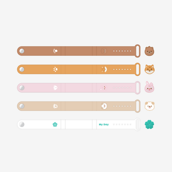 DAY6 - [10th Anniversary Tour Get [The DECAD] MD] LIGHT BAND STRAP & CHARM SET 2025 Ver. 