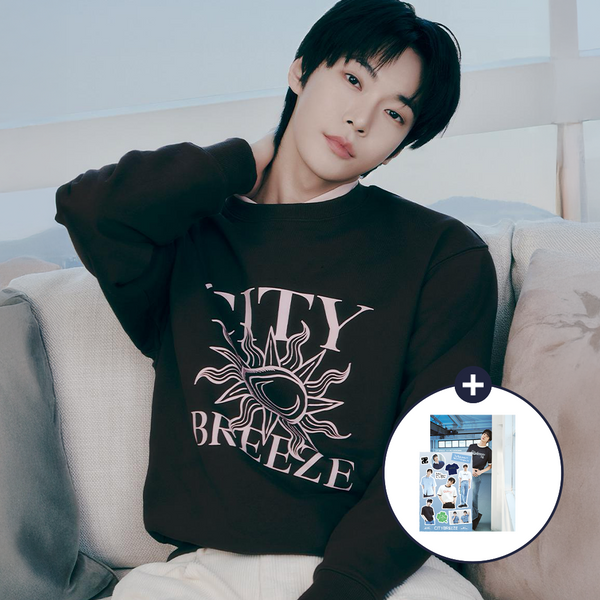 [CITYBREEZE] STAR BREEZE SWEATSHIRT_BROWN L