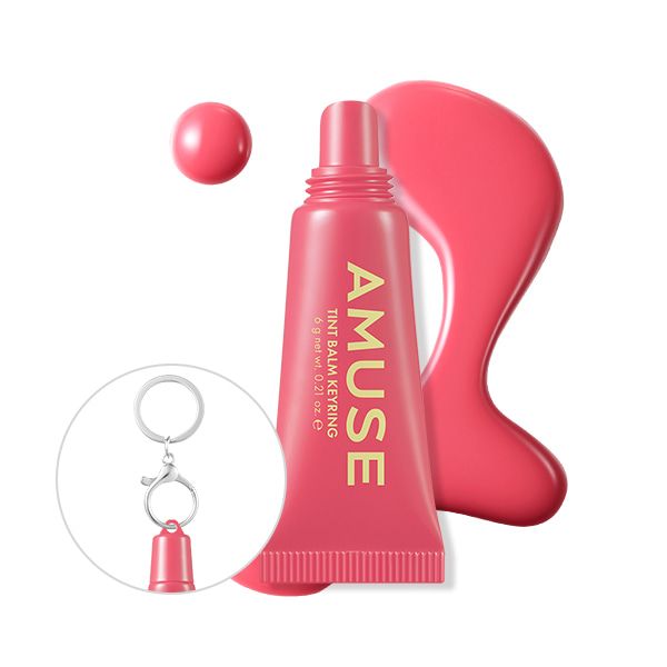 [AMUSE] CARE/TINT BALM KEYRING 5 Shades
