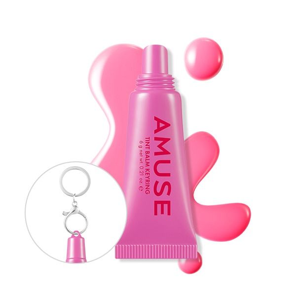 [AMUSE] CARE/TINT BALM KEYRING 5 Shades