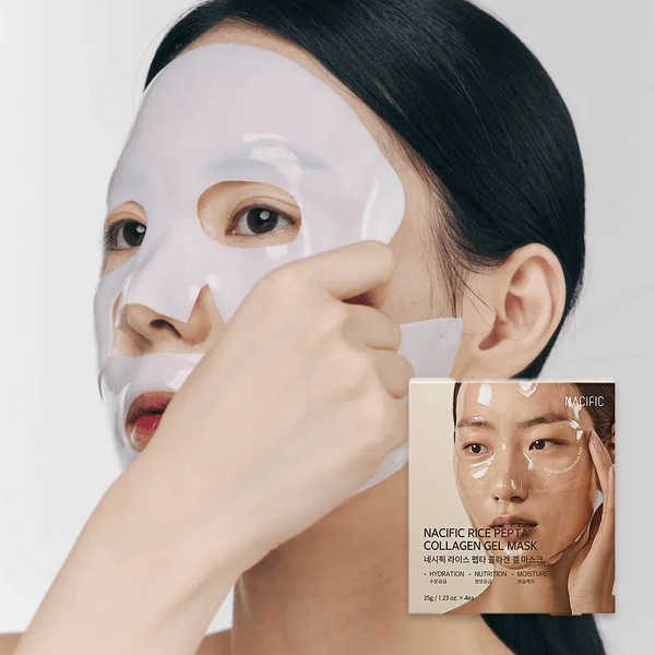 [NACIFIC] Rice Pepta Collagen Gel Mask (4EA)