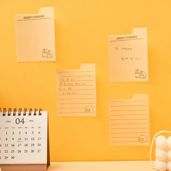[Qwakcheol] Tracing Sticky Notes (2type)