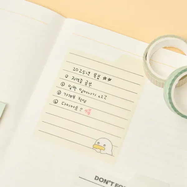 [Qwakcheol] Tracing Sticky Notes (2type)