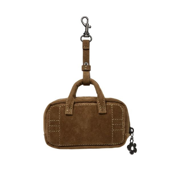 [Wacky Willy x GISELLE] [25FW] Wacky Willy Mini Bag Keyring Brown