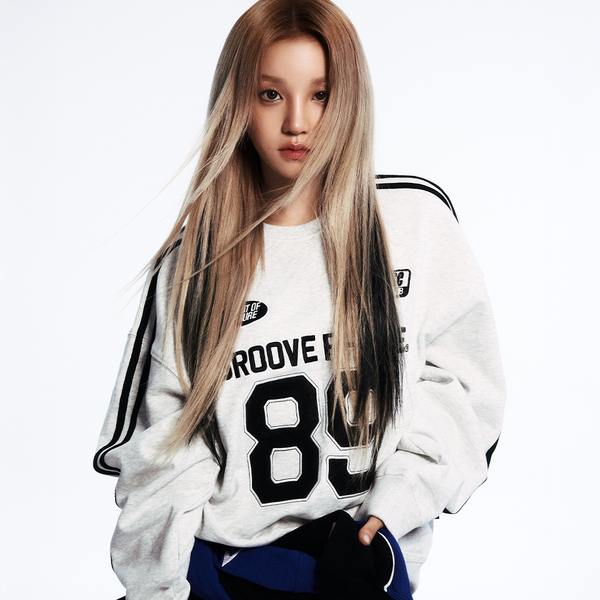 [GROOVERHYME] GROOVERHYME 89 LINE2 SWEATSHIRT