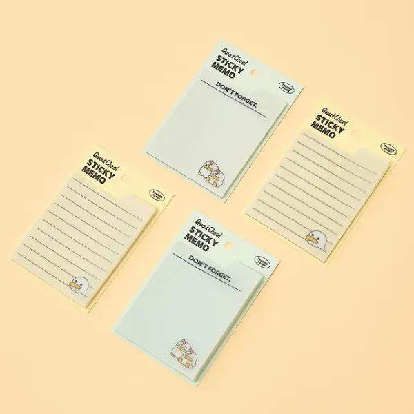 [Qwakcheol] Tracing Sticky Notes (2type)